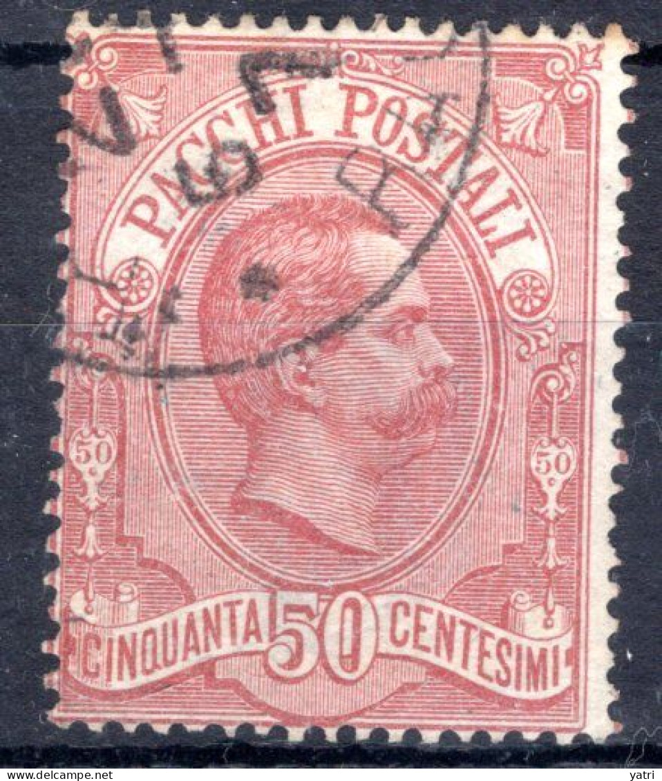 Regno D'Italia (1884) - Pacchi Postali -. 50 Centesimi Ø - Postpaketten