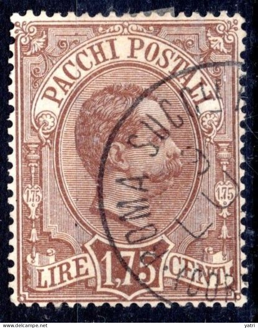 Regno D'Italia (1884) - Pacchi Postali -. 1,75 Lire Ø - Paquetes Postales