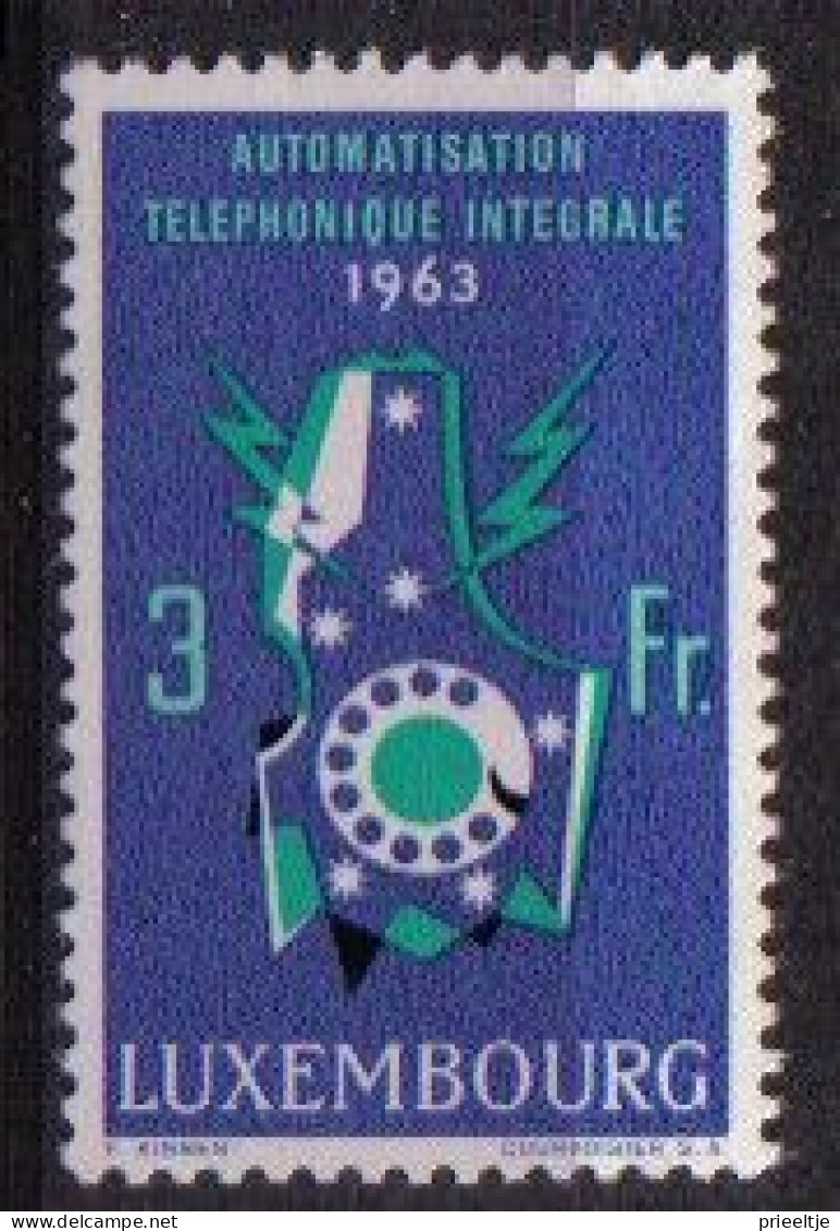 Luxemburg 1963 Telephone Y.T. 637 ** - Neufs