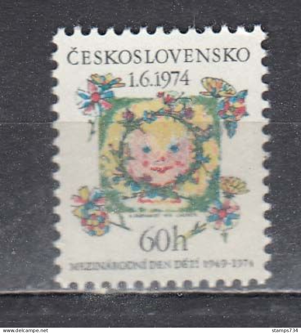 Czechoslovakia 1974 - 25 Years International Children's Day, Mi-Nr. 2208, MNH** - Neufs