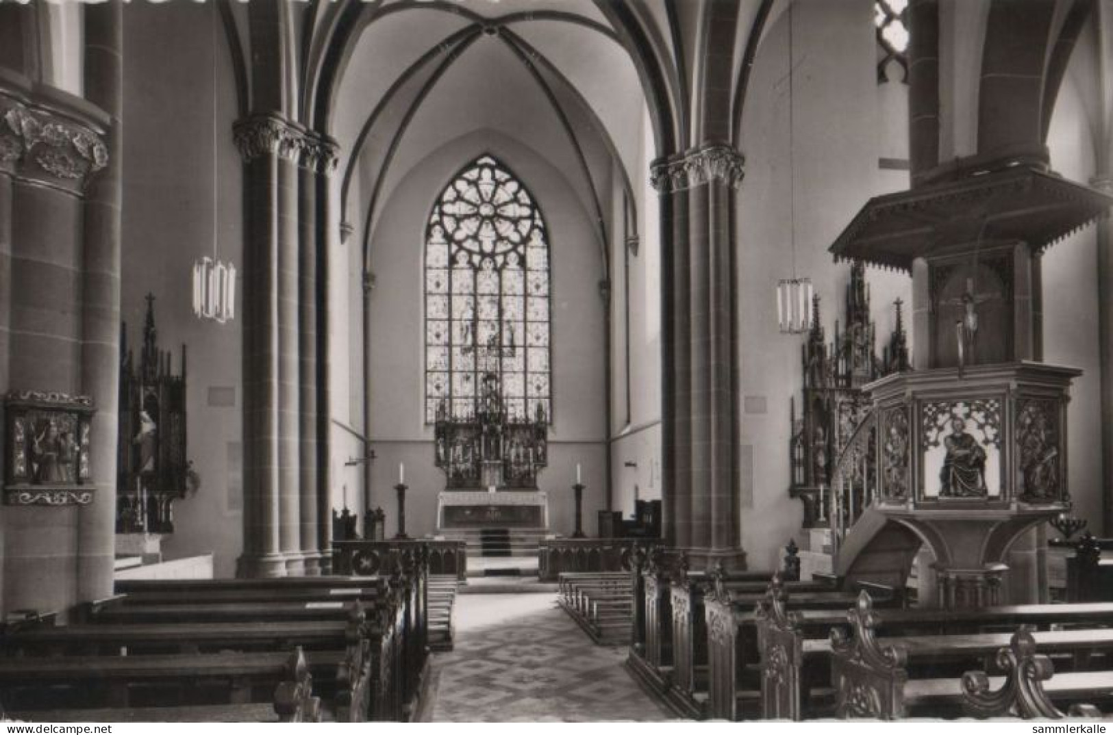 86398 - Lügde - Kath. Pfarrkirche, St. Marien - 1963 - Lüdge