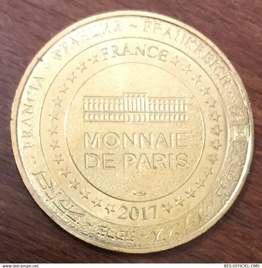 17 LA TREMBLADE PHARE DE LA COUBRE MDP 2017 MEDAILLE SOUVENIR MONNAIE DE PARIS JETON TOURISTIQUE MEDALS COINS TOKENS - 2017