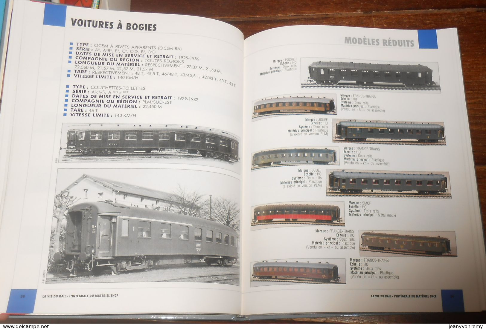 Modélisme. L'intégrale Du Matériel SNCF. Le Matériel Remorqué Voyageurs. La Vie Du Rail. - Modélisme