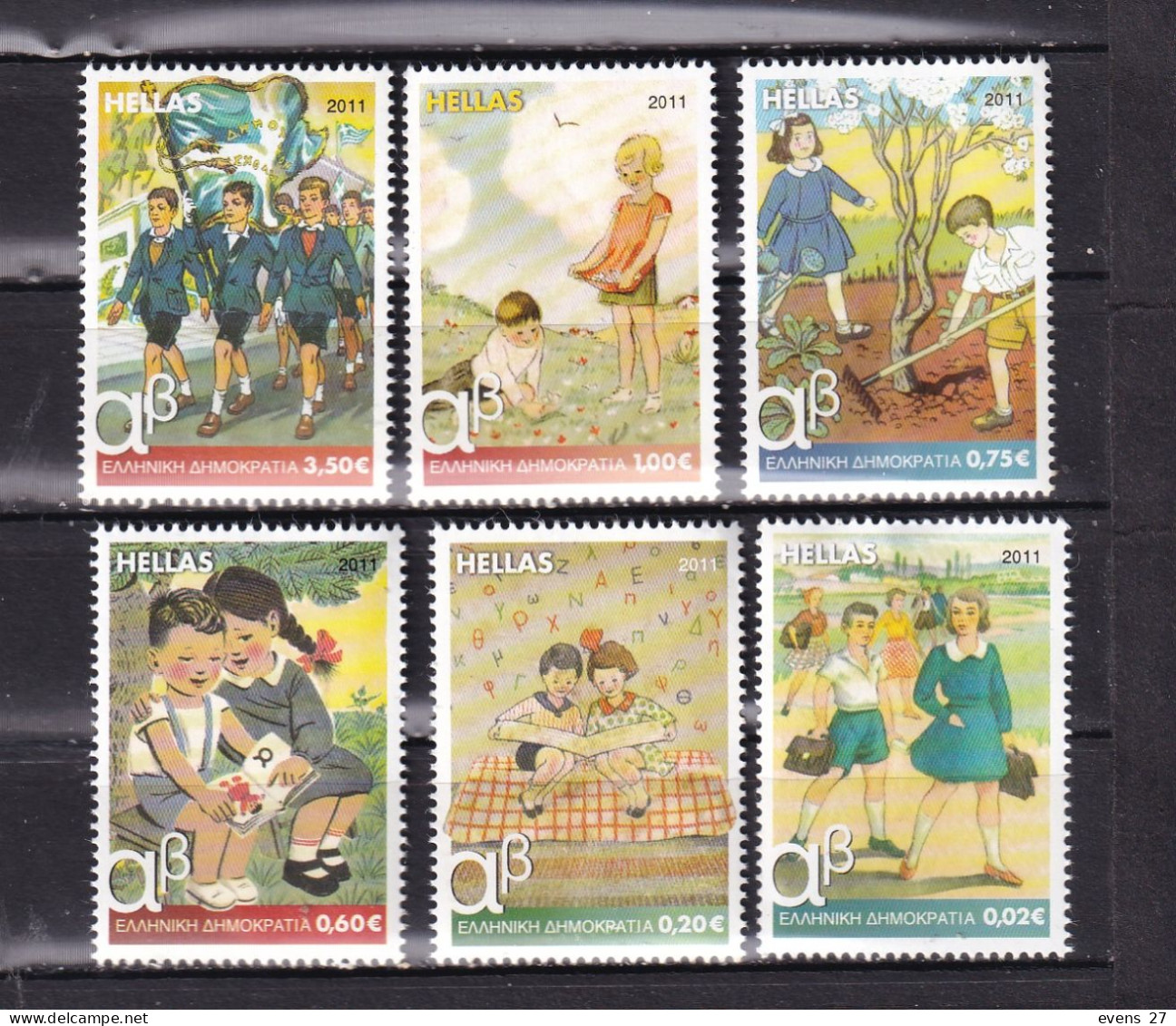 GREECE-2011- CHILDRENS BOOKS-MNH - Unused Stamps