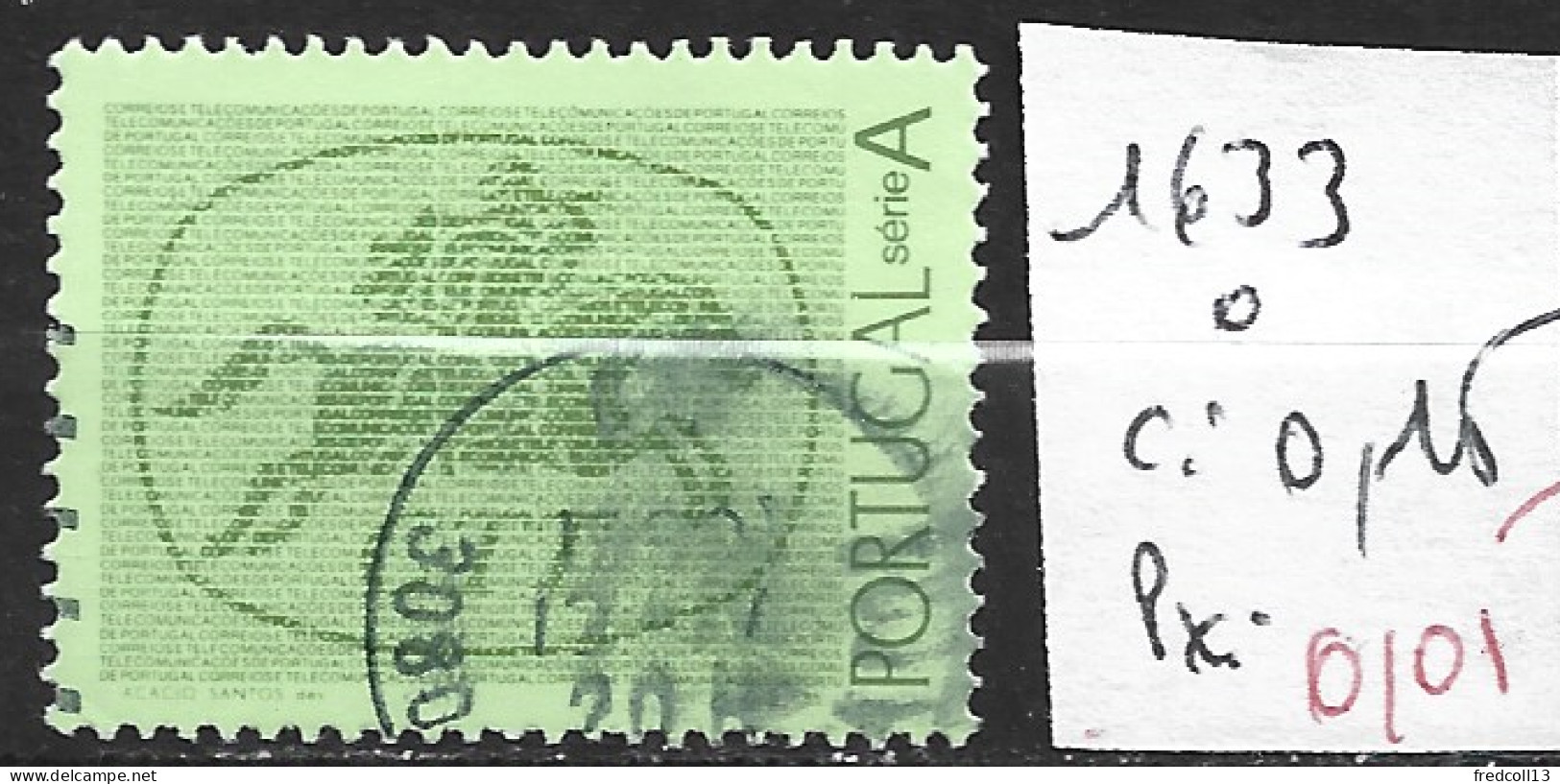 PORTUGAL 1633 Oblitéré Côte 0.15 € - Oblitérés
