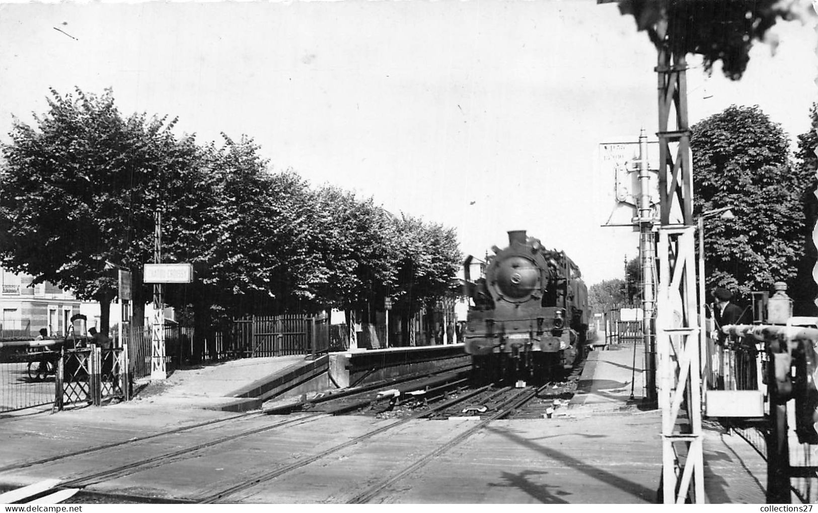 78-CHATOU- LA GARE VUE INTERIEURE - Chatou