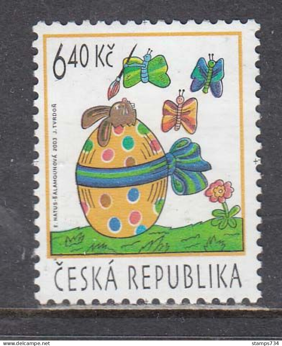 Czech Rep. 2003 - Easter, Mi-Nr. 350, MNH** - Unused Stamps
