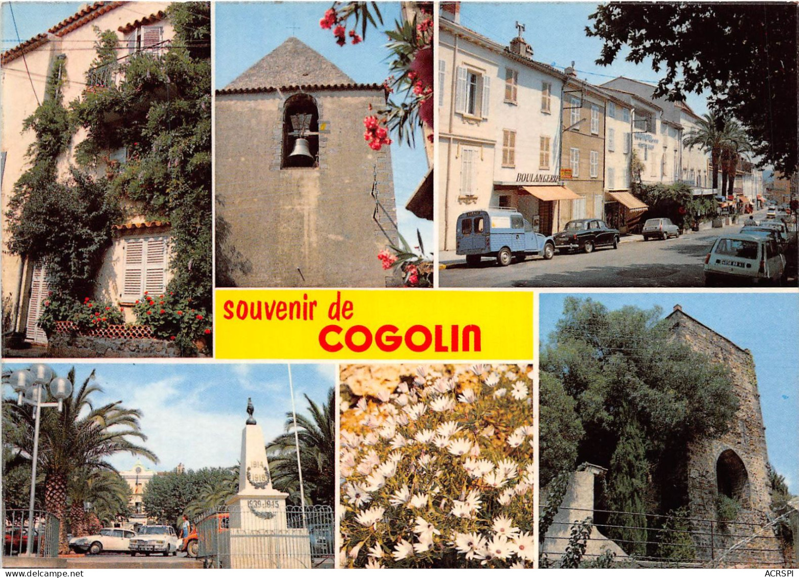 Souvenir De COGOLIN 31(scan Recto-verso) MA783 - Cogolin