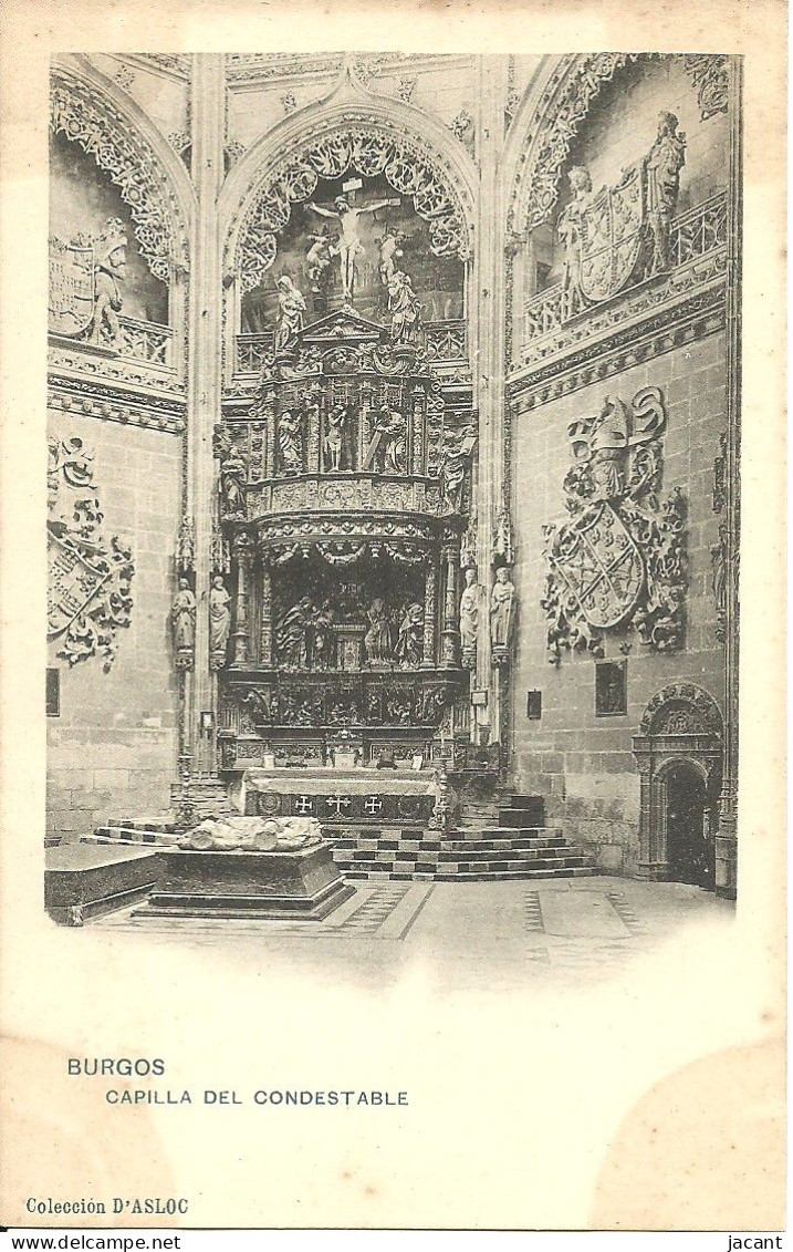 Espana - Burgos - Capilla Del Condestable - Precurseur - Coleccion D' ASLOC - Burgos