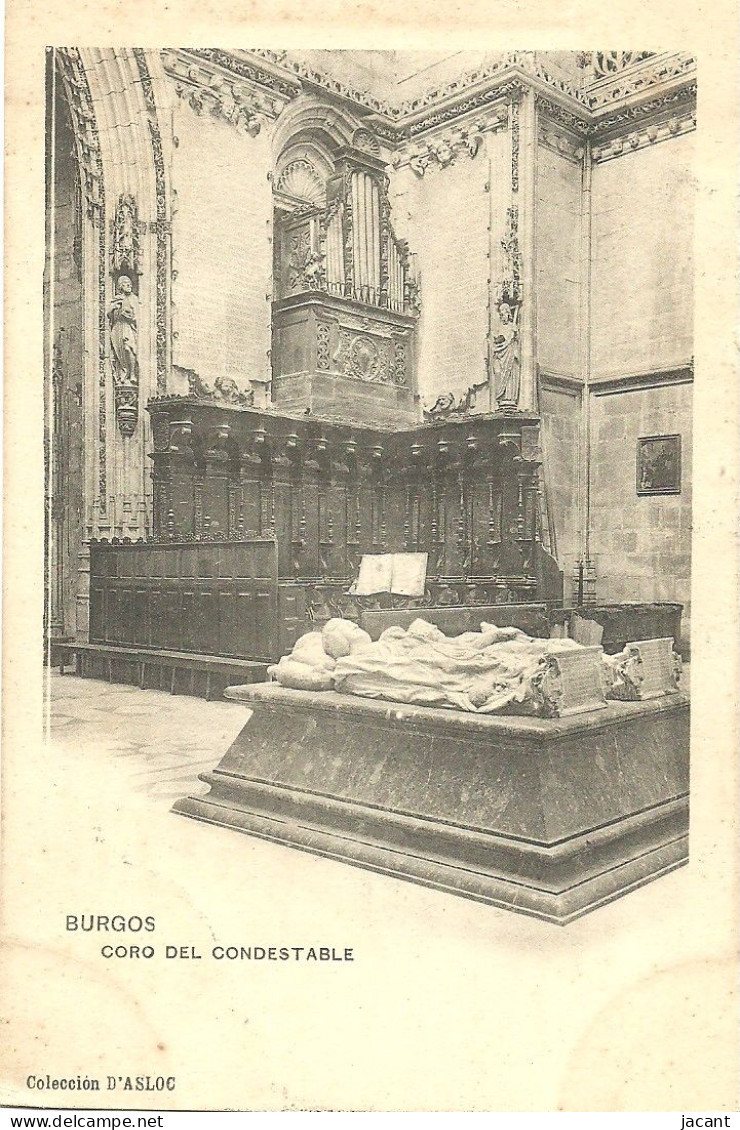 Espana - Burgos - Coro Del Condestable - Precurseur - Coleccion D' ASLOC - Burgos