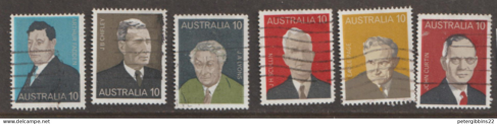 Australia 1975  SG  590-5   Famous Australians Fine Used - Usati