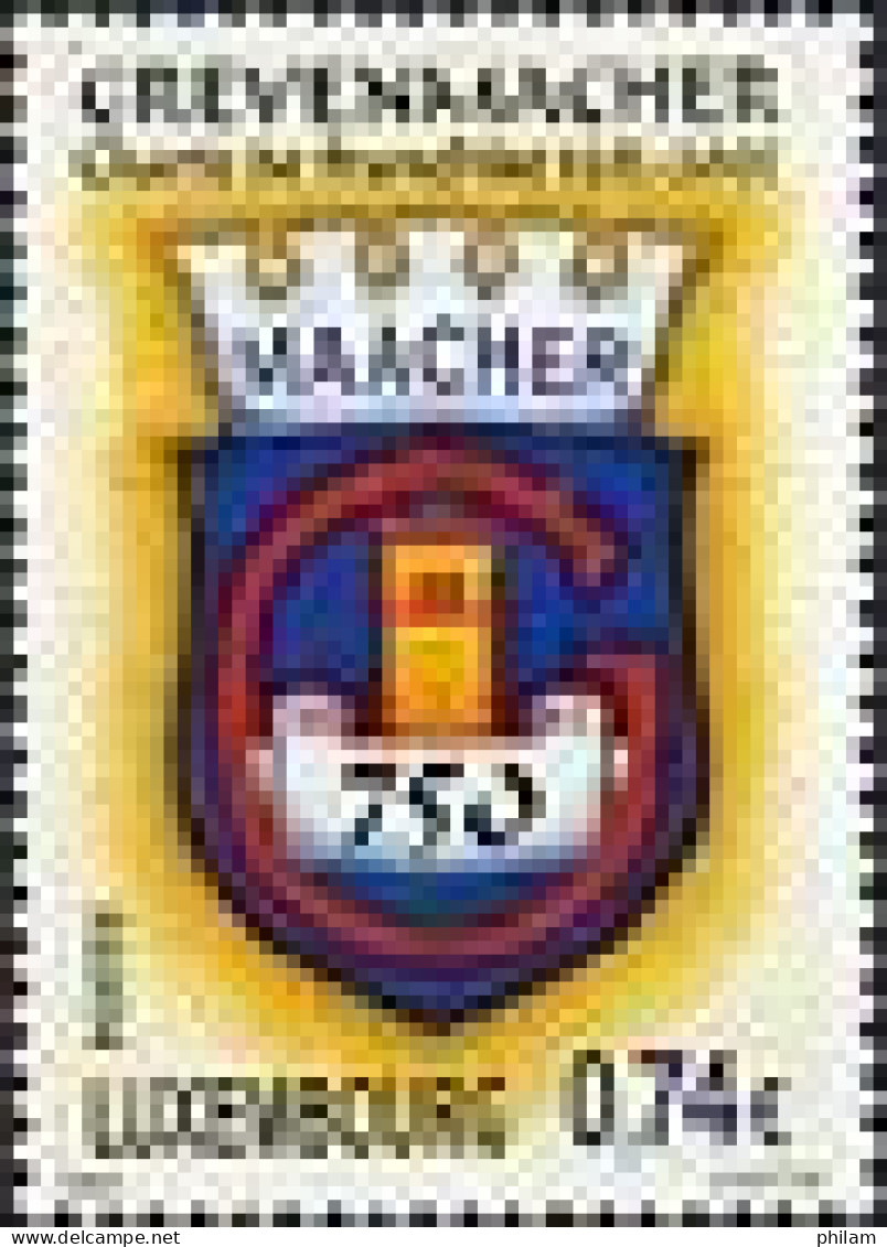 LUXEMBOURG 2002 - Grevenmacher - Charte De Franchise - 1 V. - Unused Stamps