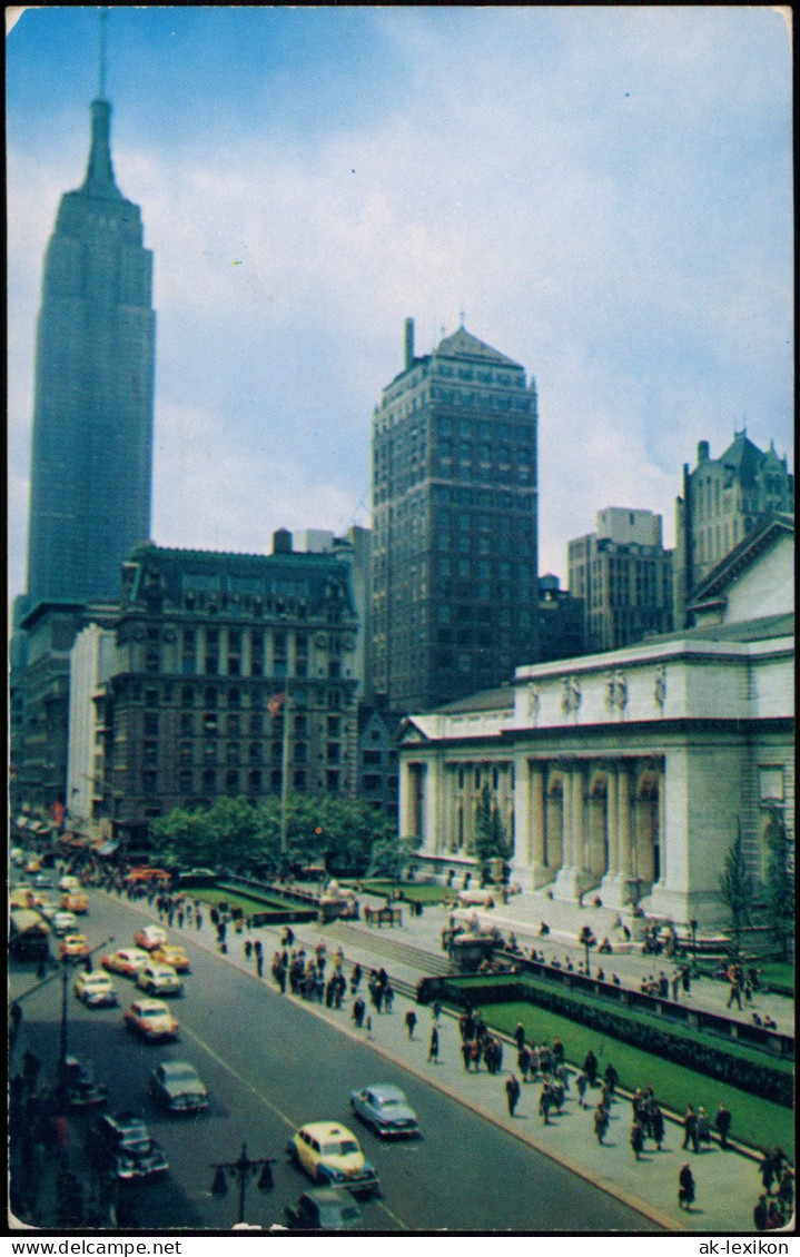 Manhattan-New York City  5th Avenue   Skyscraper 1955  (Nachgebührstempel) - Otros & Sin Clasificación