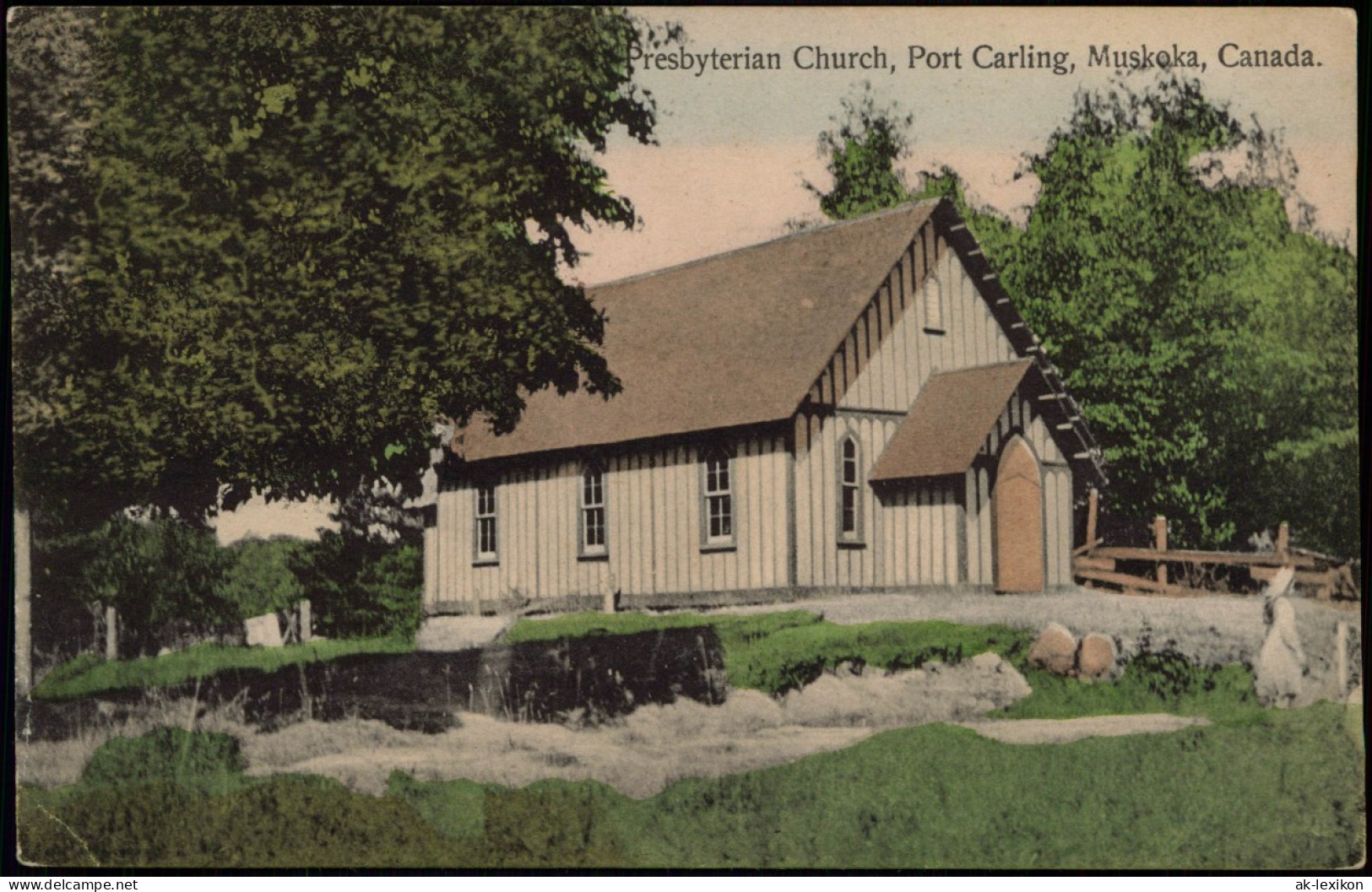 Muskoka Presbyterian Church, Port Carling, Muskoka, Canada Kanada 1910 - Autres & Non Classés
