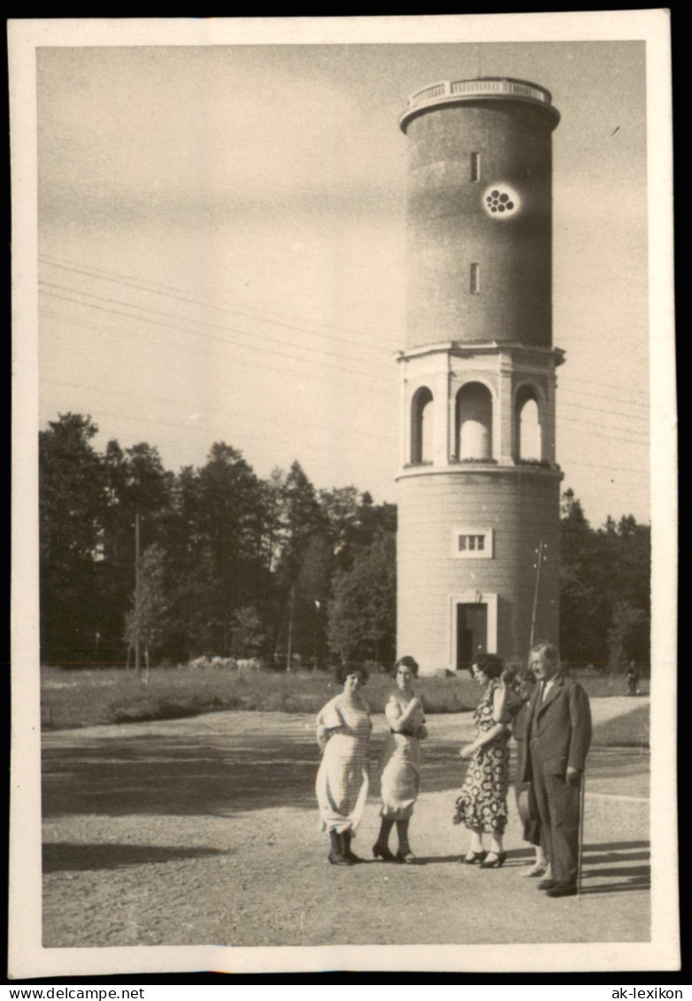 Ķemeri-Rigastrand Jūrmala Gruppenbild Vor Aussichtsturm 1909 Privatfoto Foto - Letonia