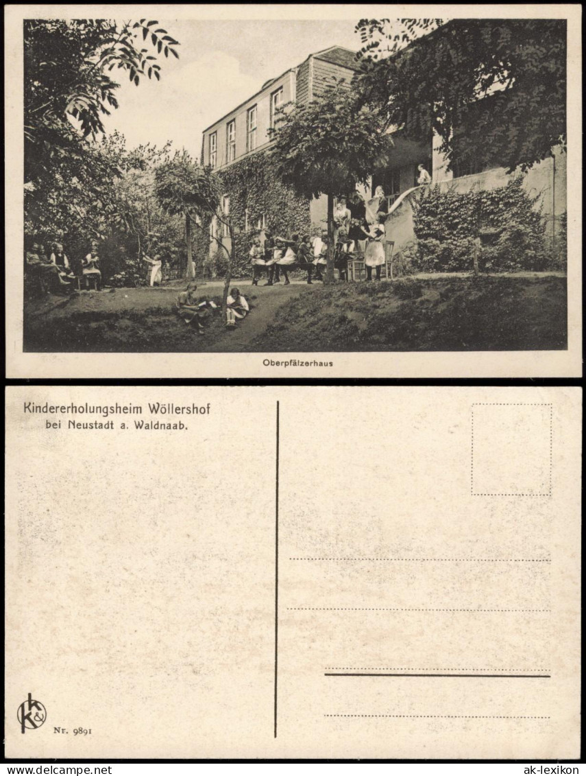 Ansichtskarte Neustadt An Der Waldnaab Kinderheim Wöllershof 1913 - Neustadt Waldnaab