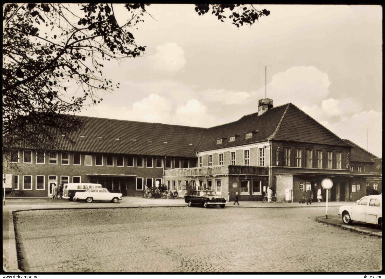 Ansichtskarte Rheine Westfalen Bahnhof 1970 - Rheine