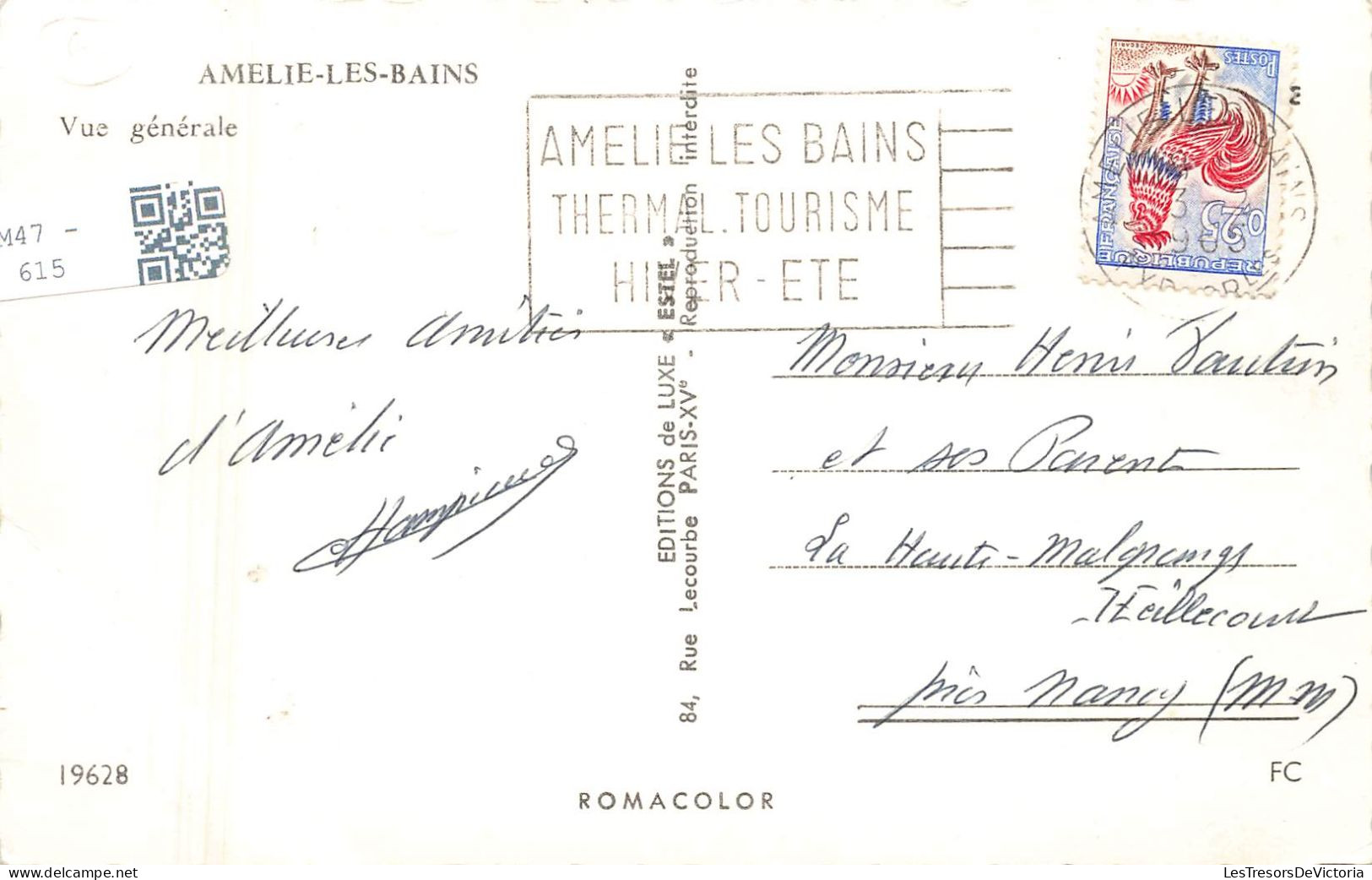 FRANCE - Amélie Les Bains - Vue Générale - Carte Postale - Amélie-les-Bains-Palalda