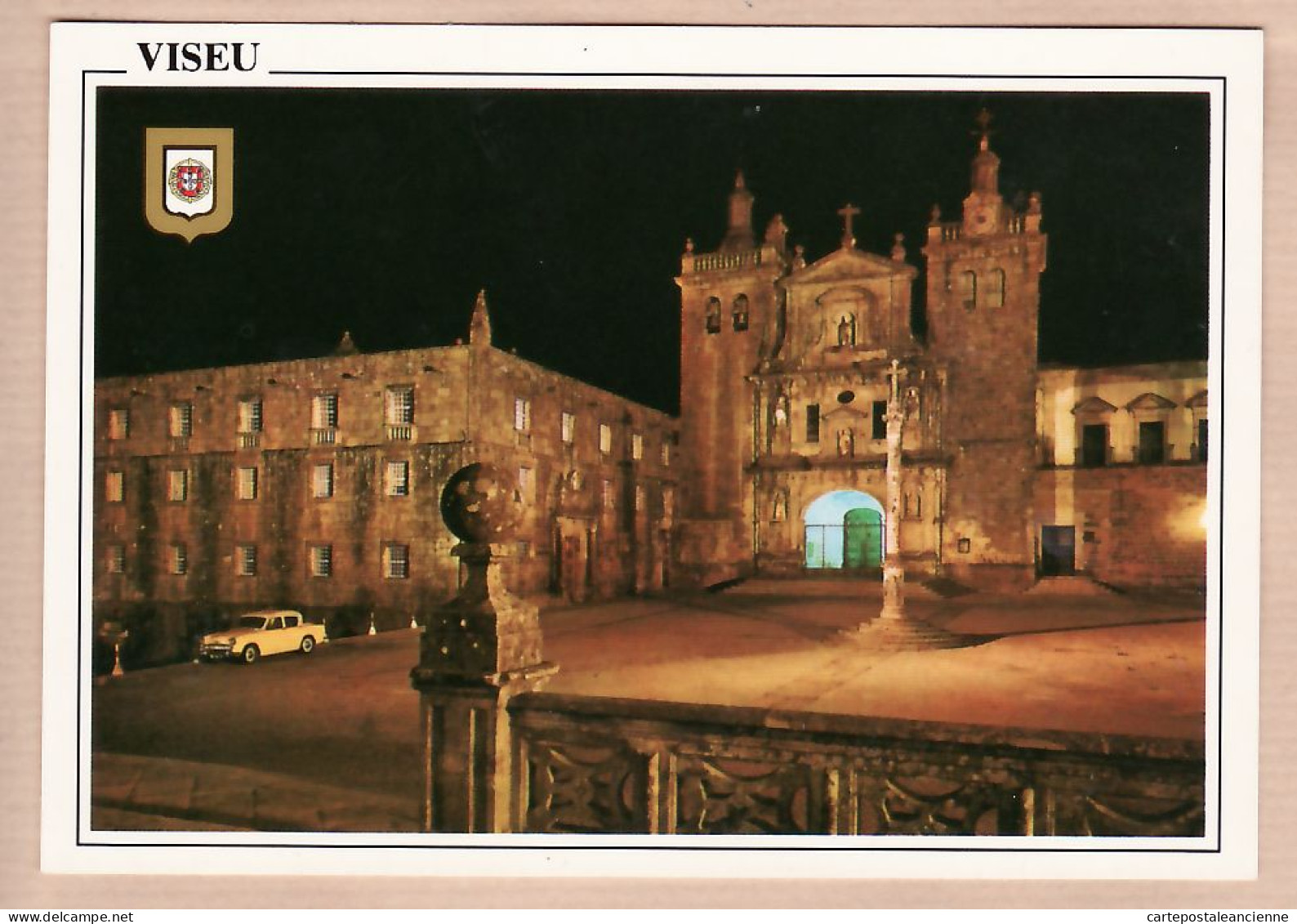 29155 / ⭐ VISEU Catédral Museu Grao Vasco Nocturna 1980s - LIFER N°87 Bilhete Postal Portugal - Viseu