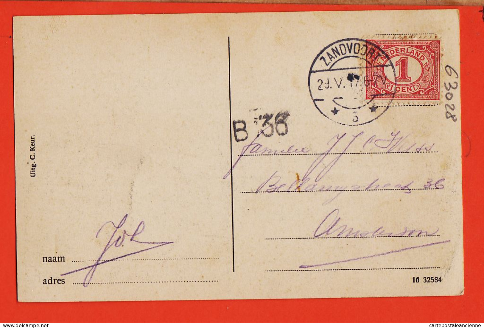 37318 / ⭐ ZANDVOORT Noord-Holland Strandspellen, Zeilboot Voor Kinderen 1917 Uitgave C KEUR 16-32584 Nederland  - Zandvoort