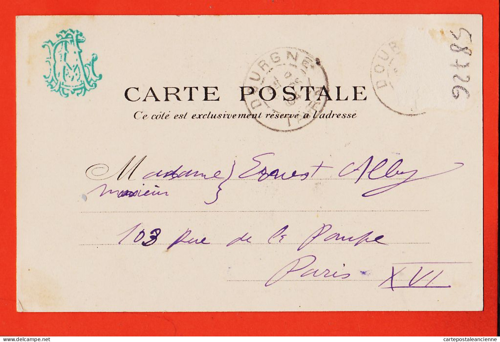 37105 / ⭐ REVEL 31-Haute Garonne L'Eglise 1903 à Ernest ALBY Rue Pompe Paris Edit CAU Soreze - Revel