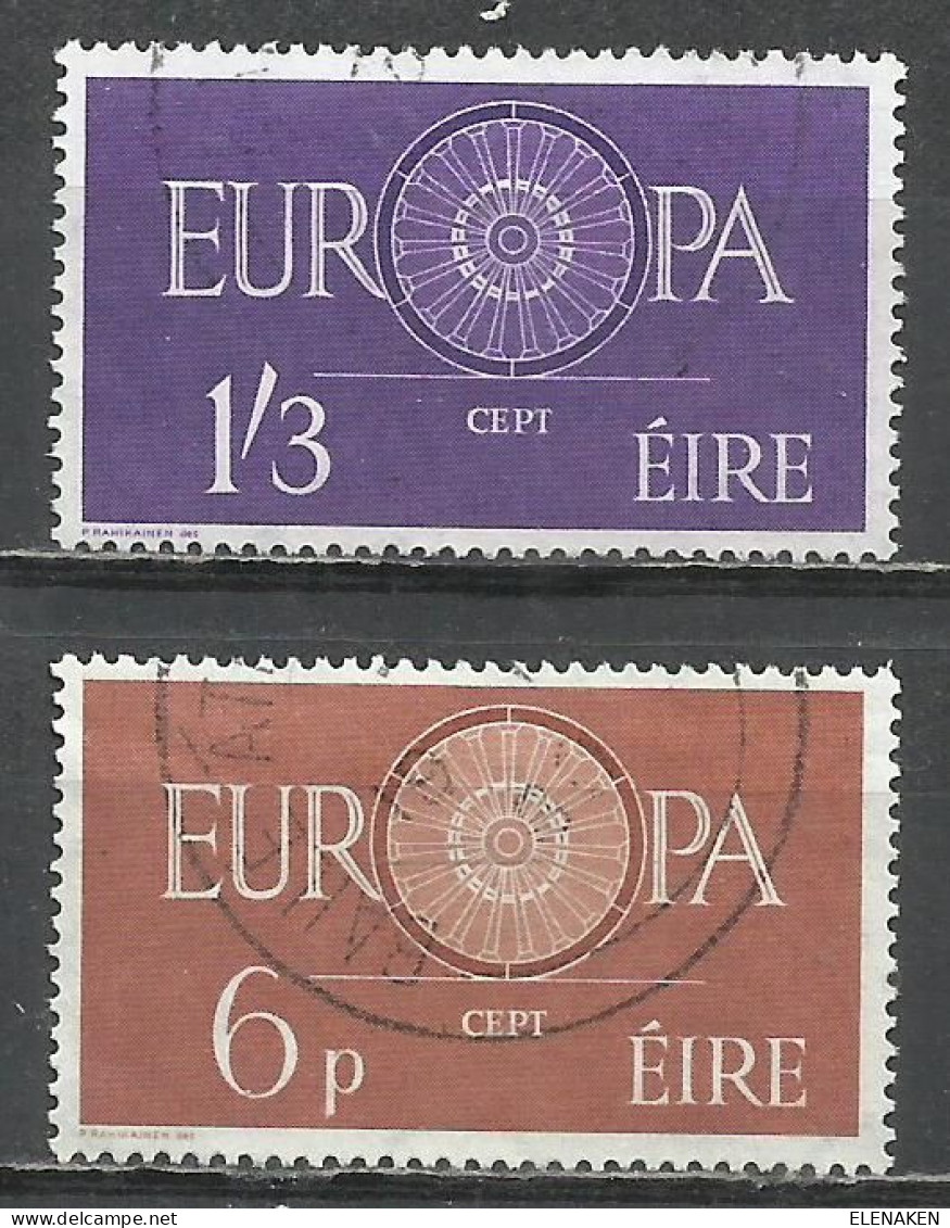 0685-SERIE COMPLETA IRLANDA EIRE EUROPA 1960 Nº 146/7 VALOR 24,00€ - Oblitérés