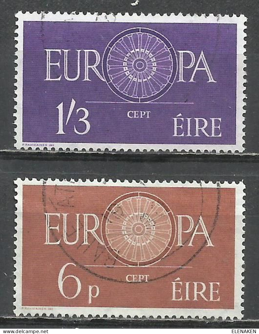 0685-SERIE COMPLETA IRLANDA EIRE EUROPA 1960 Nº 146/7 VALOR 24,00€ - Gebruikt