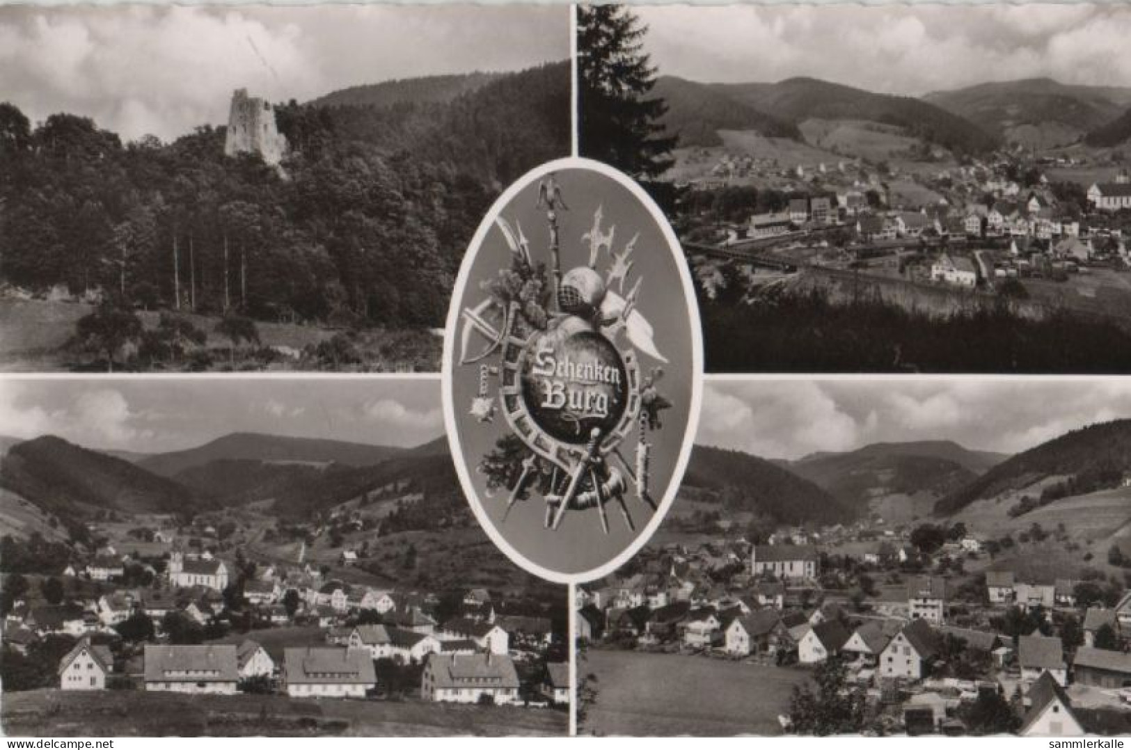58009 - Schenkenzell - 4 Teilbilder - Ca. 1960 - Rottweil