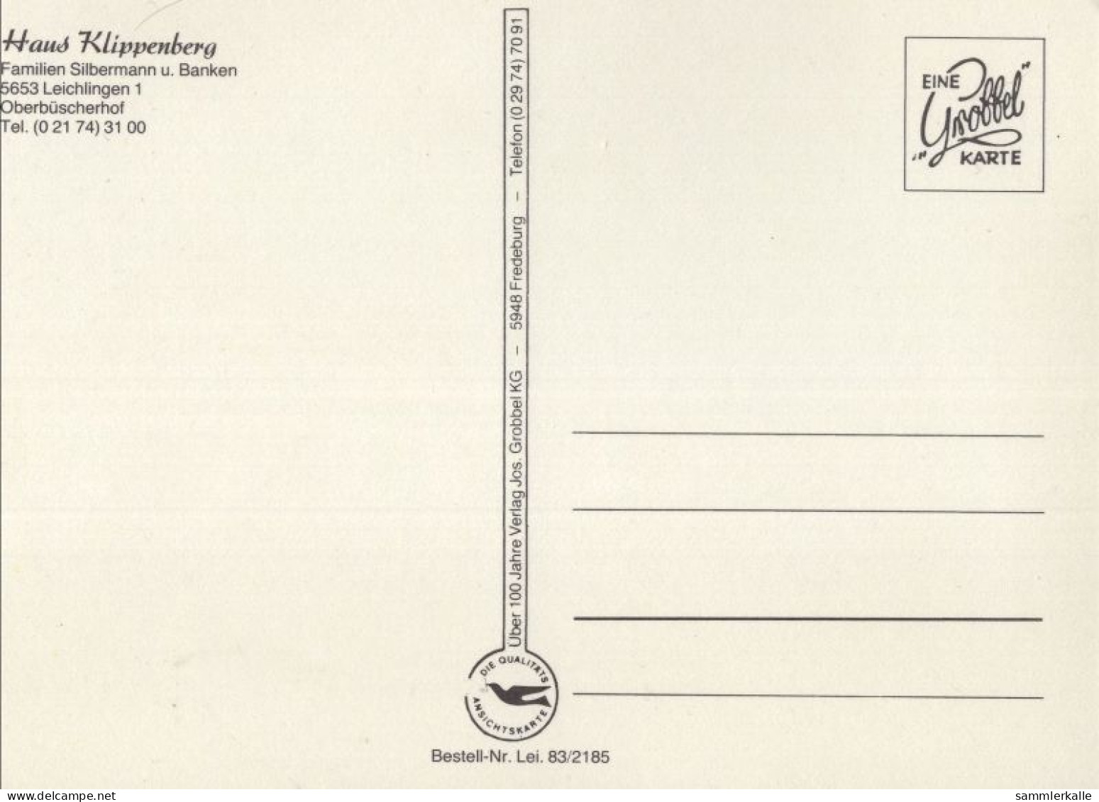 126439 - Leichlingen (Rheinland) - Haus Klippenberg - Bergisch Gladbach