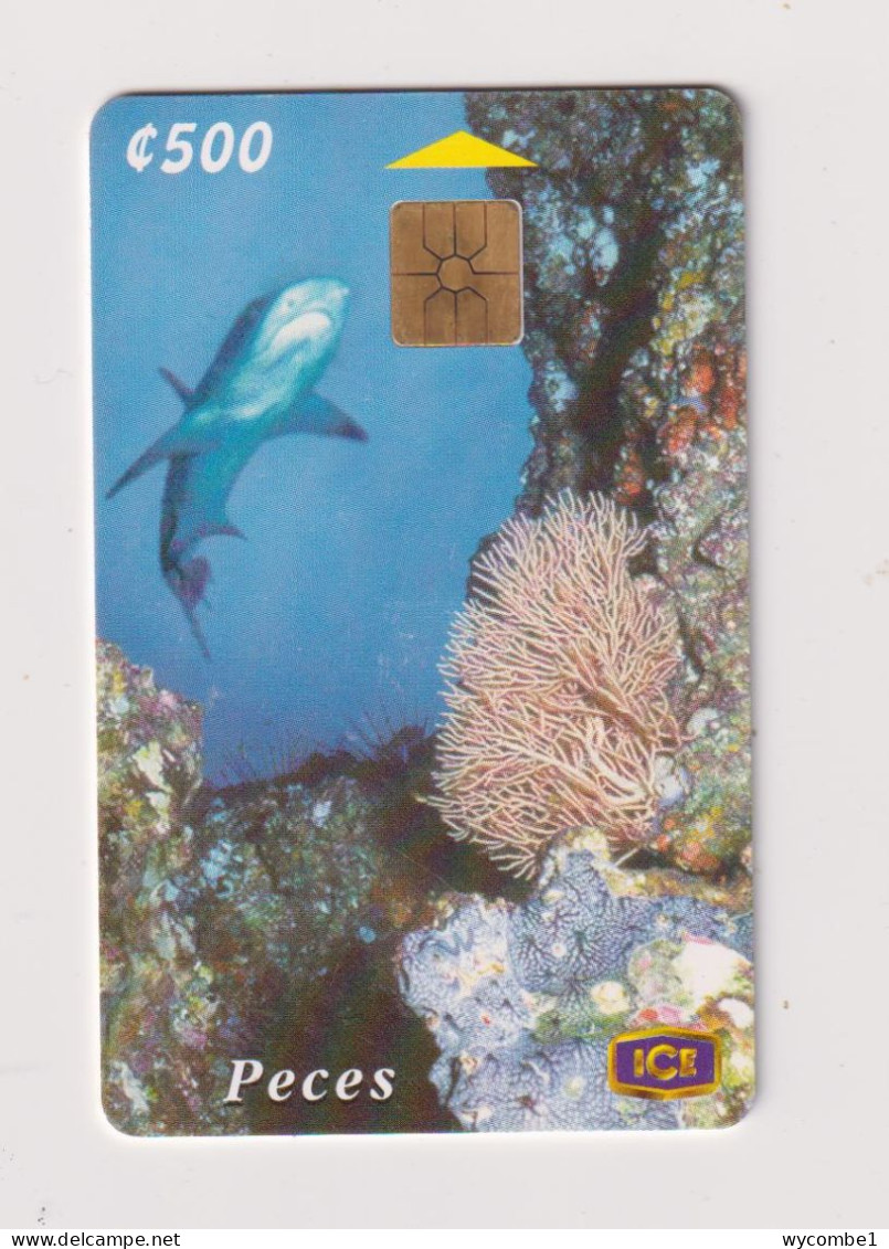 COSTA RICA -   White Tip Shark Chip Phonecard - Costa Rica