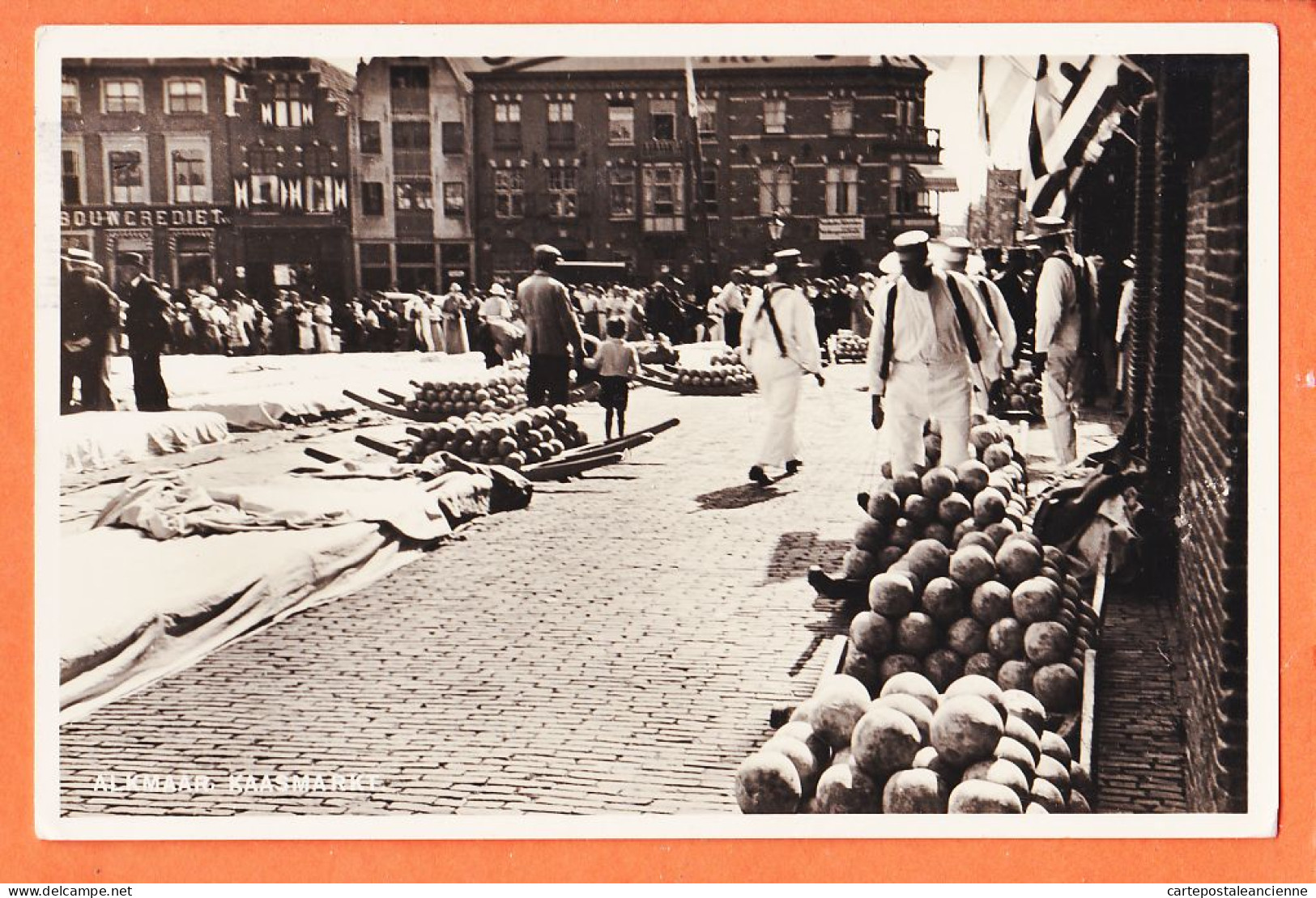38211 / ⭐ ALKMAAR Noord-Holland Kassmarkt Marché Au Fromage 1922  Nederland Pays-Bas - Alkmaar