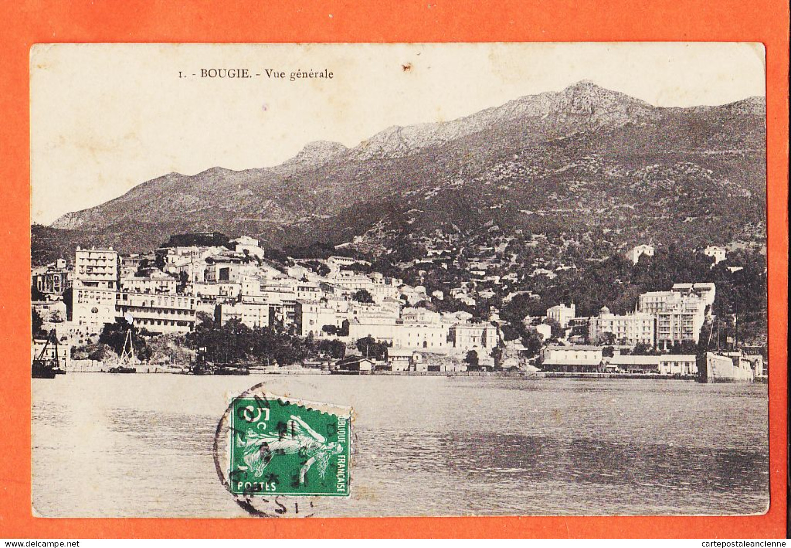 38079 / ⭐ BOUGIE Bejaia Algérie Vue Generale 1910s à JEGAUX GEGAUX Gresillon Aubervilliers /  N° 1 - Bejaia (Bougie)