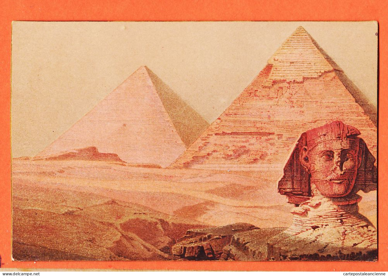 38493 / ⭐ ♥️ GIZEH Egypte Sphinx Et Pyramides 1900s Edit F.M.K Série 1107 III - Sfinge