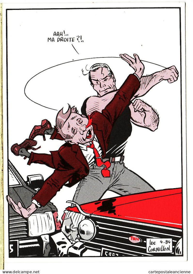 38420 / ⭐ ♥️ Peu Commun Luc CORNILLON 4-1984 AAH! MA DROITE Dessinateur Bande Dessinee BD CARTON Editions Illustrateur - Fumetti