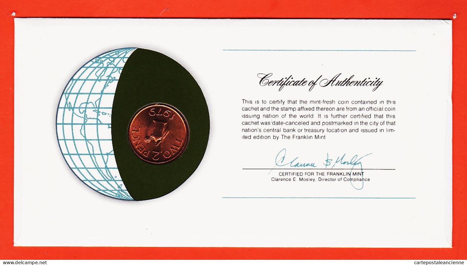 38023 / ⭐ GUERNSEY 2 Pence 1979 GUERNESEY  - COINS Of All NATIONS Limited Edition Honoring Coin Issuing Countries World - Guernesey