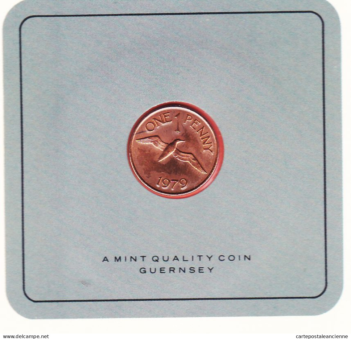 38008 / ⭐ GUERNSEY One Penny 1979 Gannet GUERNESEY Fou De BASSAN Oiseaux Monde Bird Coins World Preservation - Guernsey