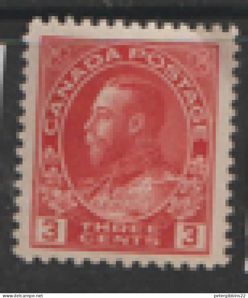 Canada  1922 SG 228  3c Type 1  Mint No Gum - Unused Stamps