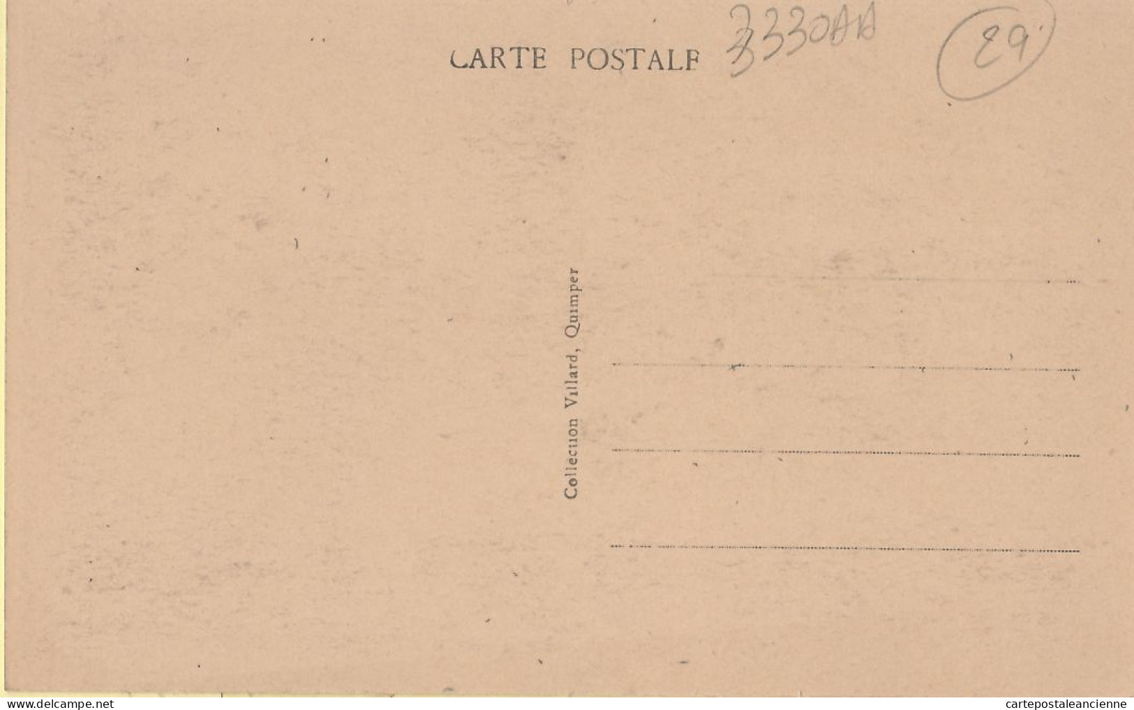 34073 /⭐ SAINT-TUGEN Primelin Breizh-29-Finistère Calvaire Portail Route AUDIERNE Pointe Du RAZ 1920s - VILLARD 159 - Primel