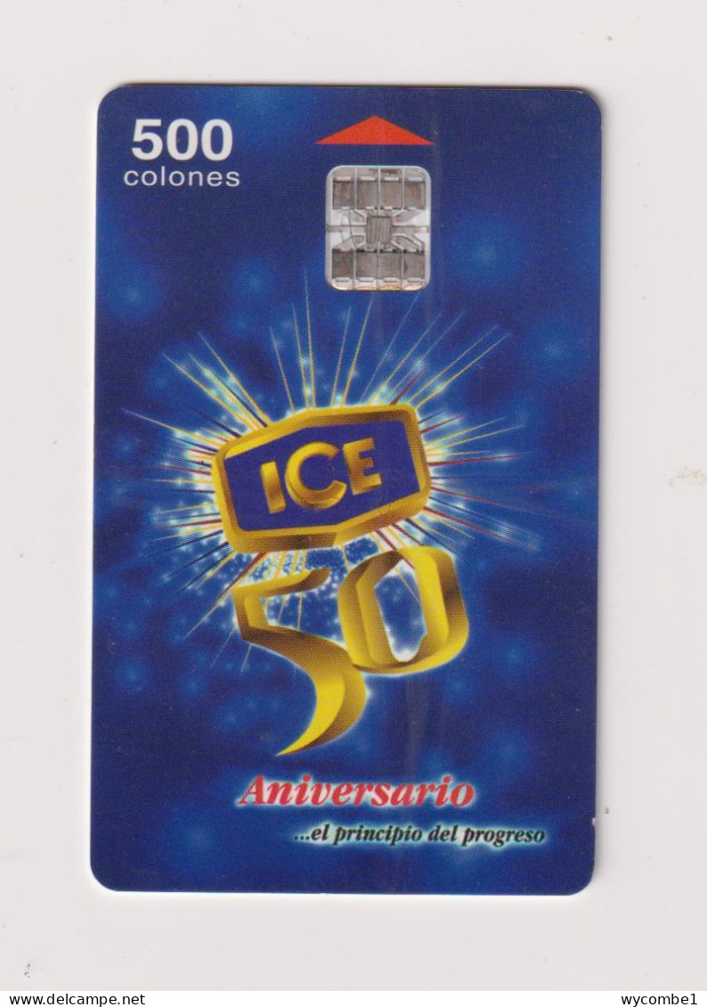 COSTA RICA -   ICE 50th Anniversary Chip Phonecard - Costa Rica