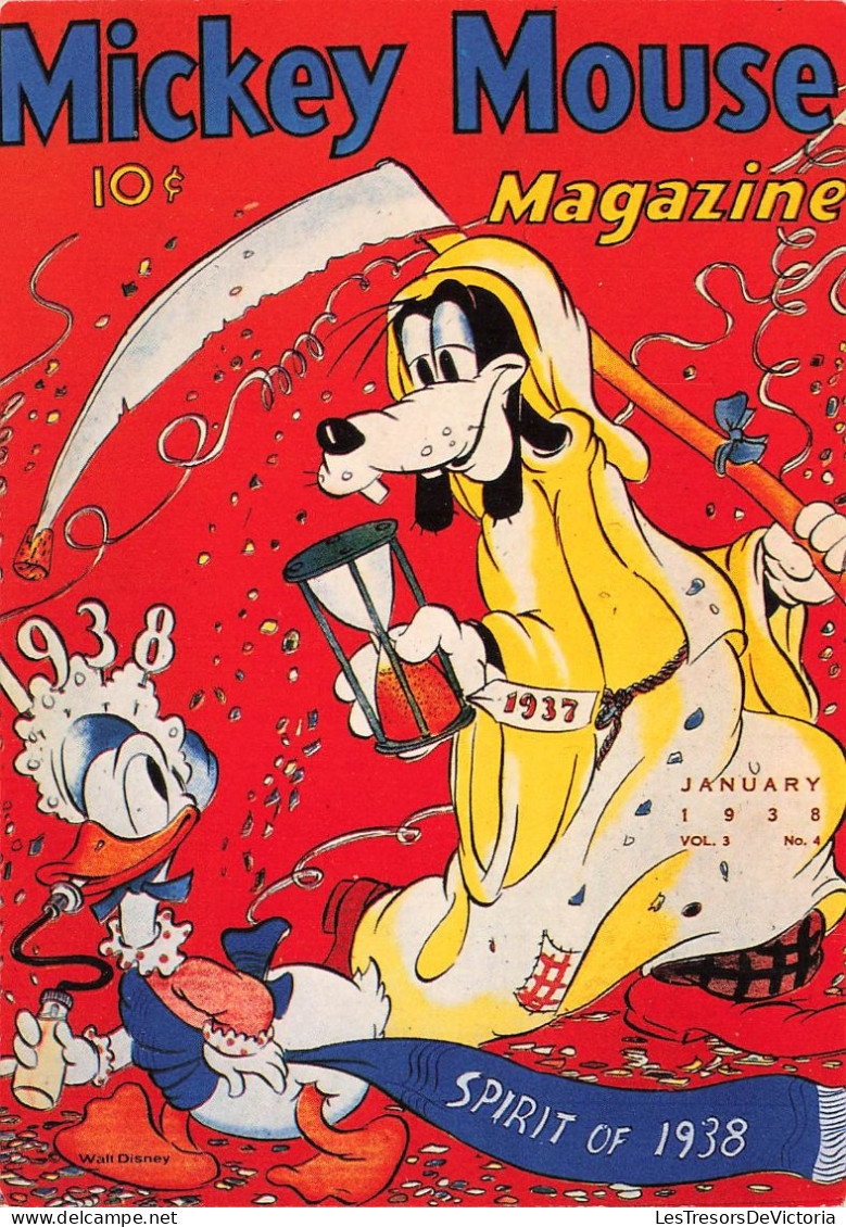 DISNEY - Magazine - Mickey Mouse - Spirit Of 1938 - Donald And Goofy - Carte Postale - Disneyworld