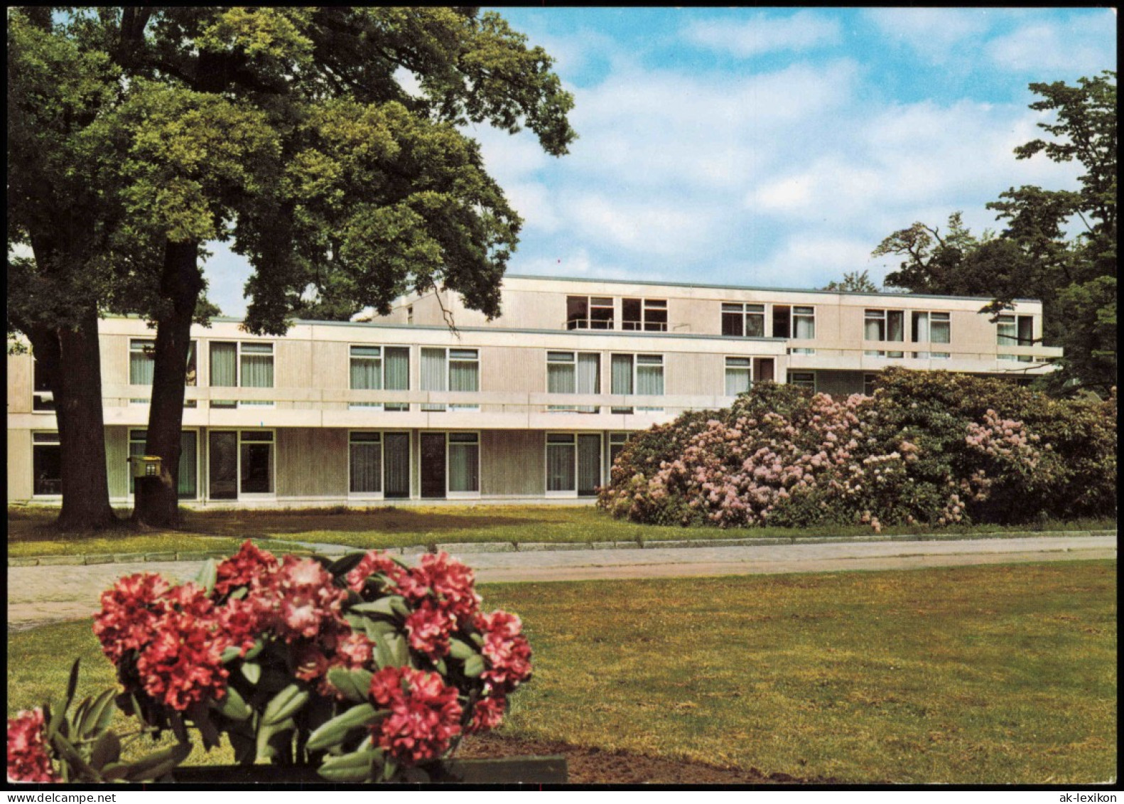 Ansichtskarte Bad Bentheim Bettenhaus III Im Kurpark 1970 - Bad Bentheim