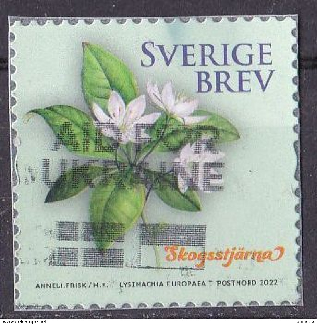 Schweden Marke Von 2022 O/used (A4-31) - Gebraucht