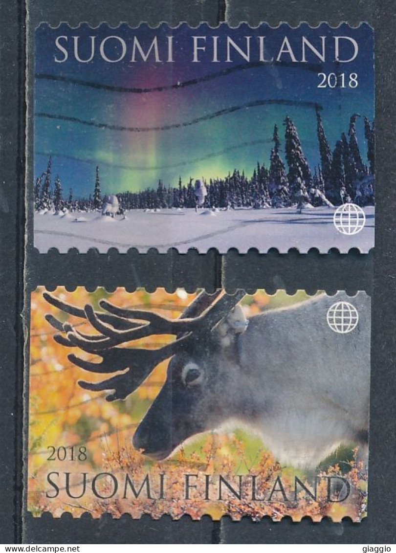 °°° FINLAND - MI N°2555/56 - 2018 °°° - Used Stamps