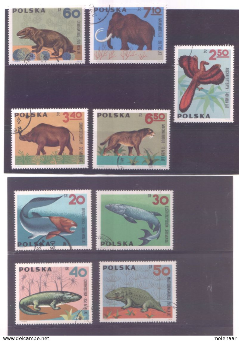 Postzegels > Europa > Polen > 1944-.... Republiek > 1971-80 > Gebruikt No. 1648-1656 (11980) - Oblitérés