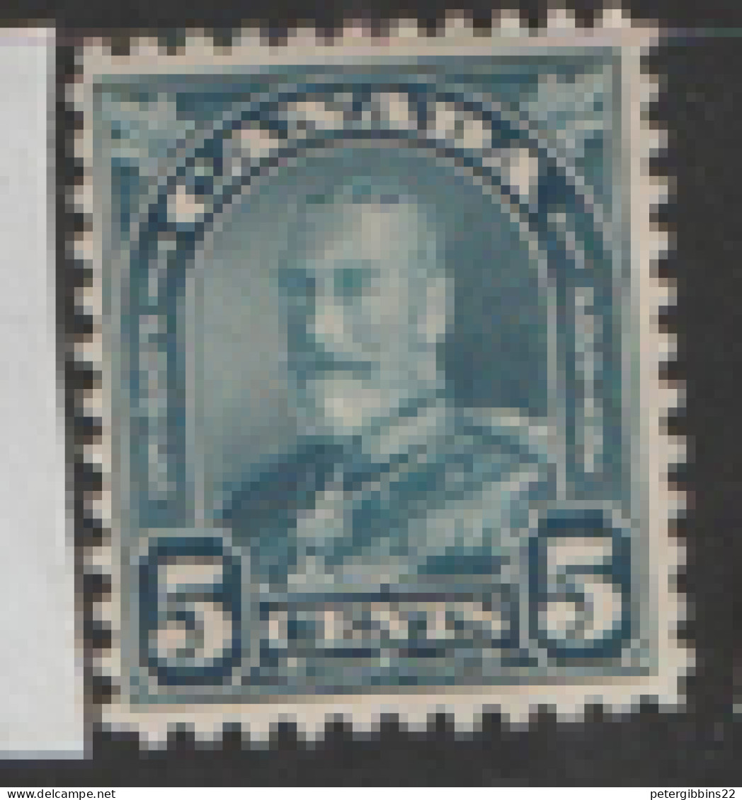 Canada  1930 SG 296  5c   Mint No Gum - Neufs