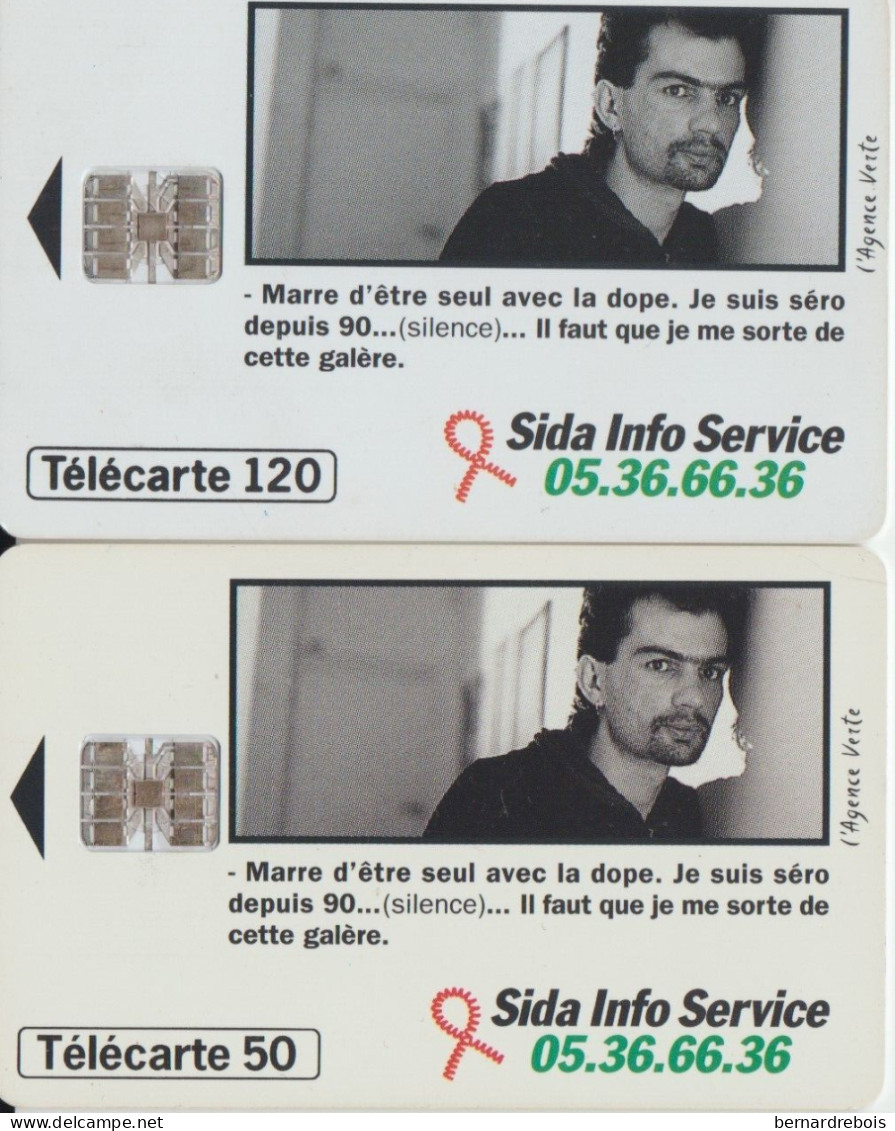 TC25 - SIDA INFO SERVICE, 50 Et 120 U, Pour 1 Euro - Zonder Classificatie