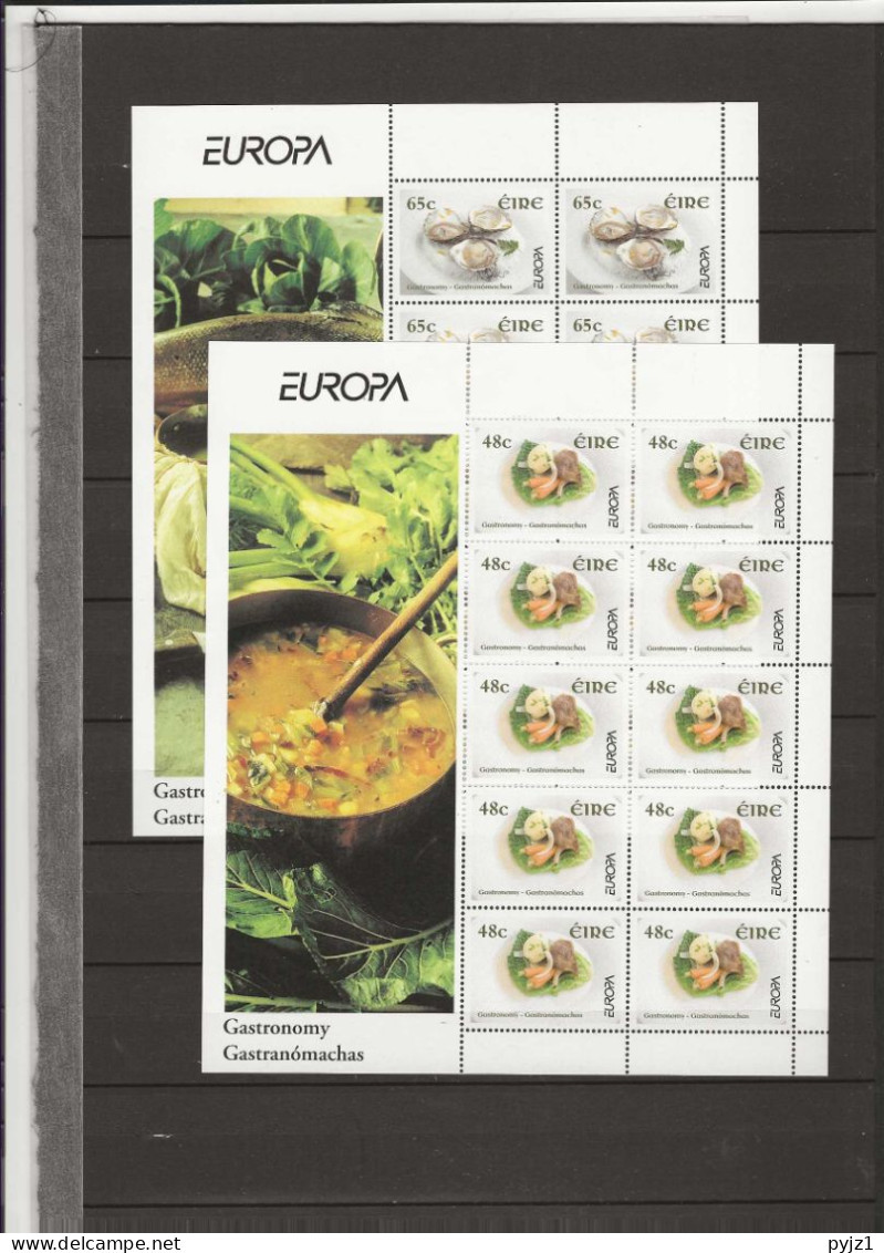 2005 MNH Ireland, Europa Sheets, Postfris - Blokken & Velletjes