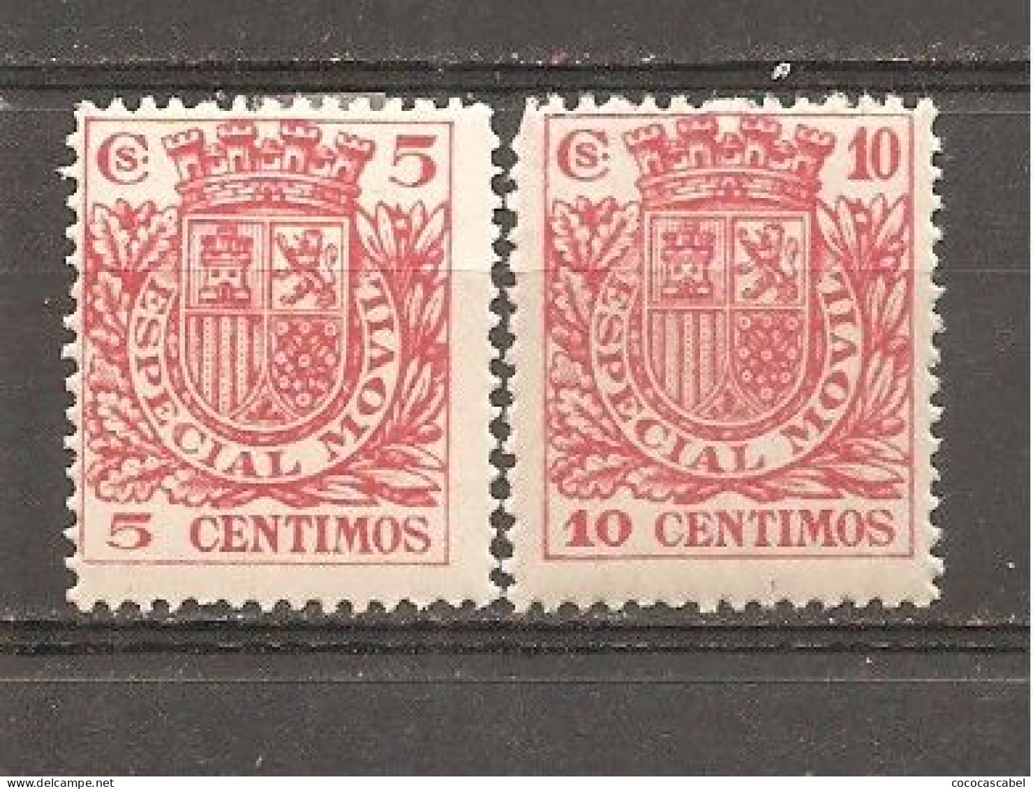 España/Spain -Timbre Especial Movil -  Edifil-64-65 (MNH/**) - Postage-Revenue Stamps