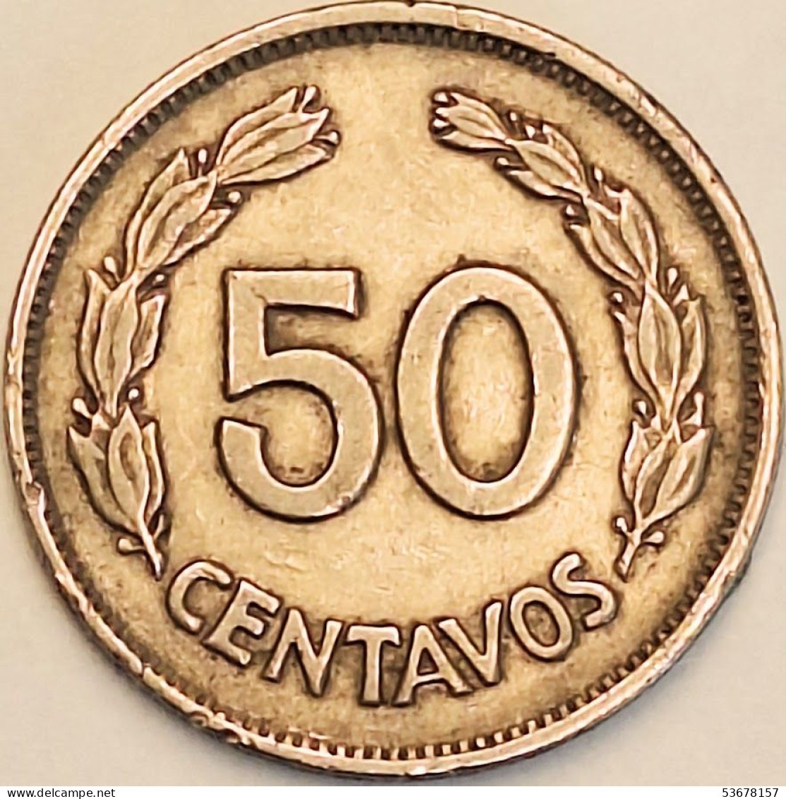 Ecuador - 50 Centavos 1963, KM# 81 (#3813) - Ecuador