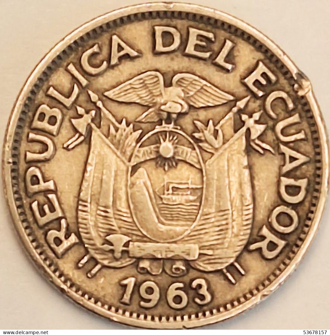 Ecuador - 50 Centavos 1963, KM# 81 (#3813) - Ecuador